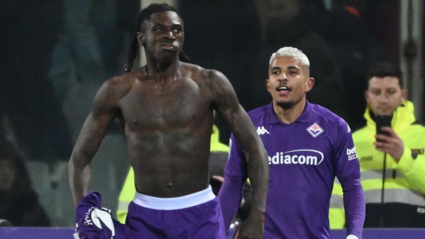 Fiorentina-Inter 3-0 gol di Ranieri e doppietta di Kean