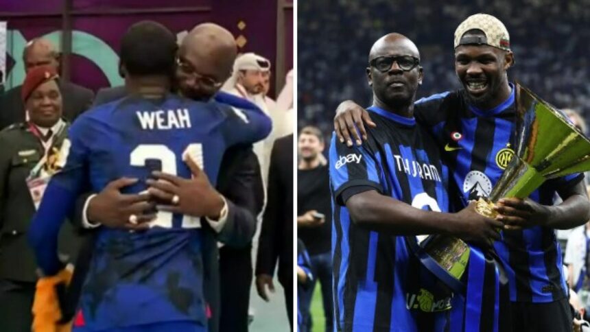 Weah e Thuram, di padre in figlio: 33 anni di confronti