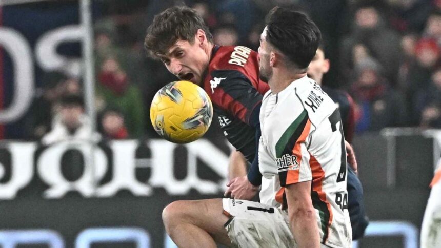 Serie A, Genoa-Venezia 1-0: Pinamonti, Cornet