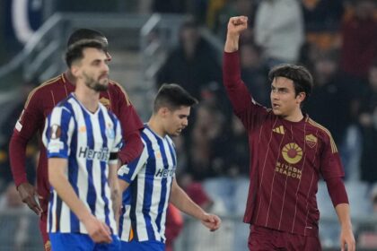 Roma-Porto 3-2: gol di Dybala (2), Pisilli. Roma agli ottavi di Europa League