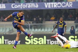 Verona-Fiorentina1-0: gol di Bernede | Gazzetta.it