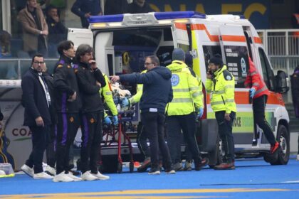 Kean dimesso dall'ospedale dopo il trauma cranico in Verona-Fiorentina