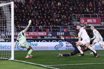 Bologna-Milan 2-1: gol di Leao, Castro e Ndoye