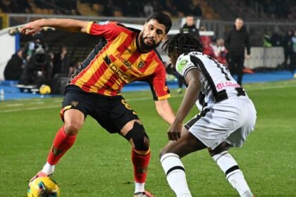 i friulani litigano, Lucca segna ma Runjiac lo sostituisce