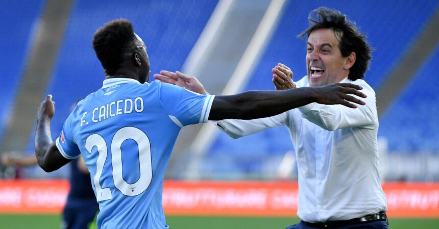 Caicedo: "Inzaghi ti coinvolge, alla Lazio eravamo una famiglia. Senza Covid..."