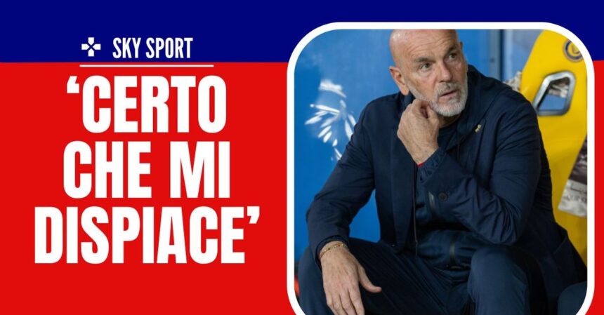 Pioli: "Mi dispiace tanto per il Milan. A Milano si era creato..."