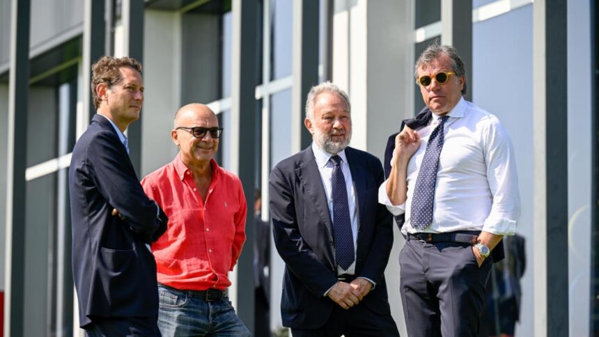 Elkann non cita la Juventus nella lettera Exor. L'anno scorso lodava Giuntoli