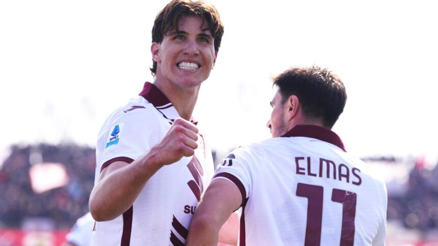 Monza-Torino 0-2: Elmas e Casadei lanciano i granata