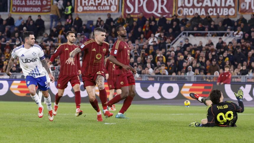 Serie A, Roma-Como 2-1: Da Cunha, Saelemaekers, Dovbyk