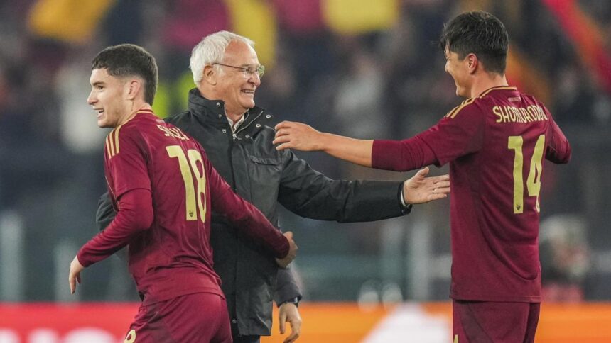 Roma, Ranieri: "Partita difficile, ma a Bilbao lo sarà ancora di più"