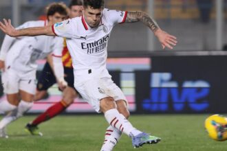 Lecce-Milan 2-3 doppietta di Krstovic, autogol di Gallo, gol di Pulisic