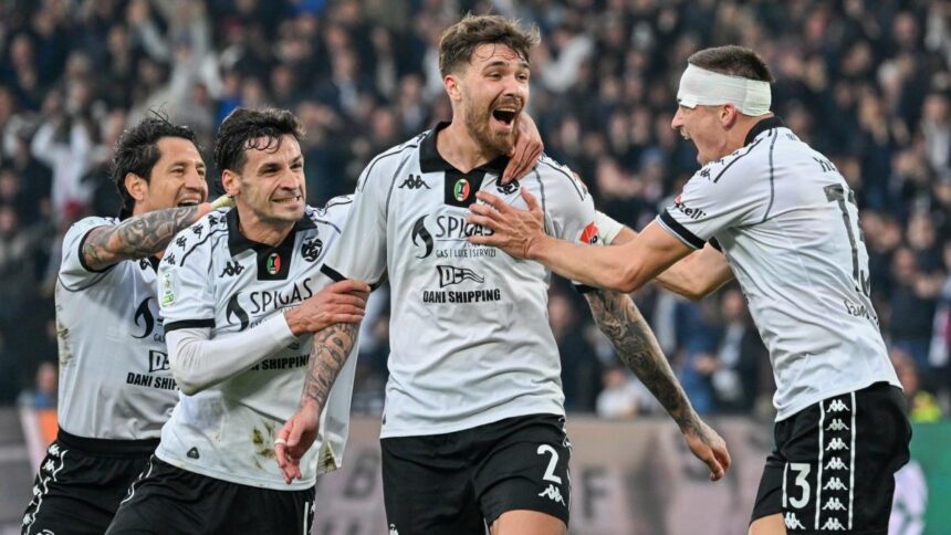 Spezia, che rimonta col Pisa. Sassuolo soffre con il Bari