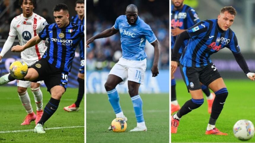 Inter, Napoli, Atalanta, scudetto decidono i gol.