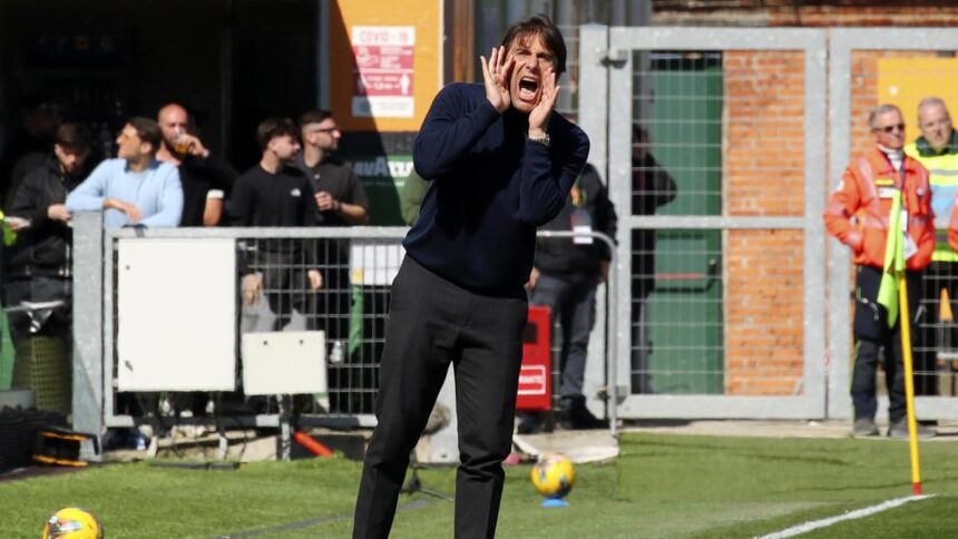 Conte dopo Venezia-Napoli: "Se non fai gol..."