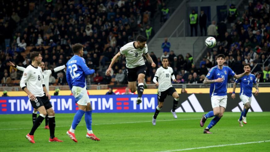 Italia-Germania 1-2 gol di Tonali, Kleindienst e Goretzka