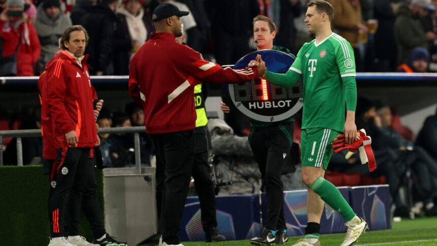 Bayern in ansia, Neuer a rischio per la sfida con l'Inter