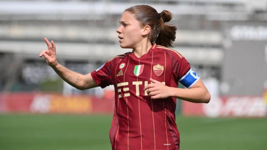 Premi Aic calcio femminile: domina la Roma, Giugliano mvp della stagione.