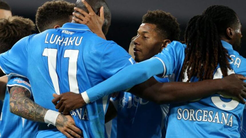 Napoli-Milan 2-1, gol di Politano, Lukaku e Jovic