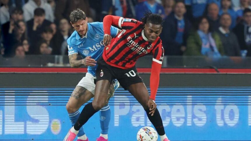 Napoli-Milan, Leao in panchina e la gestione di Conceiçao