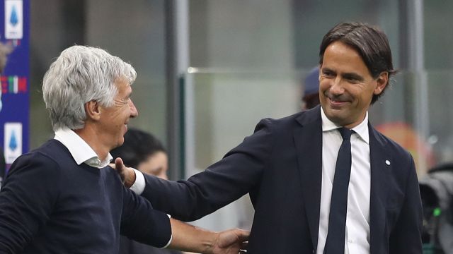 Inzaghi batte Gasperini anche per la Panchina d’Oro, dal tecnico della Dea solidarietà a Motta 