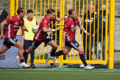 Crollo Pescara, il Monopoli solo al 90’ supera la Casertana e resta in corsa