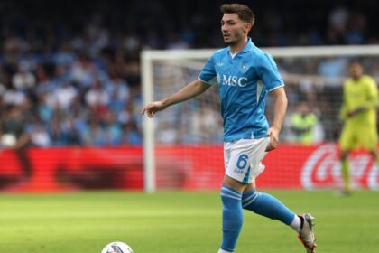 Napoli, la formazioni per l'Empoli: Mazzocchi e Gilmour dal 1'