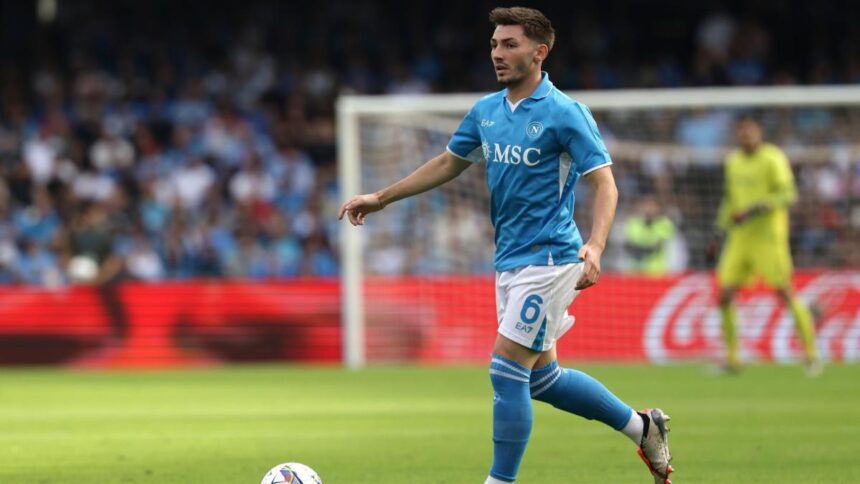 Napoli, la formazioni per l'Empoli: Mazzocchi e Gilmour dal 1'