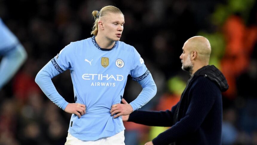 Infortunio di Haaland, Guardiola: "Fuori 5-7 settimane". Per Italia-Norvegia ci sarà