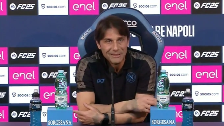 Monza-Napoli, Conte: "Tante cose non si possono fare. Scudetto? Continuiamo a sognare"