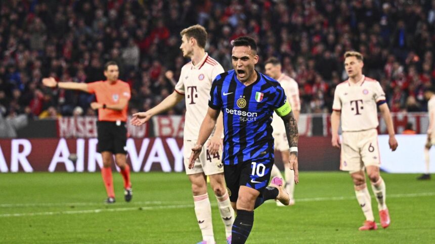 Bayern Monaco-Inter 1-2: gol di Lautaro, Frattesi e Muller