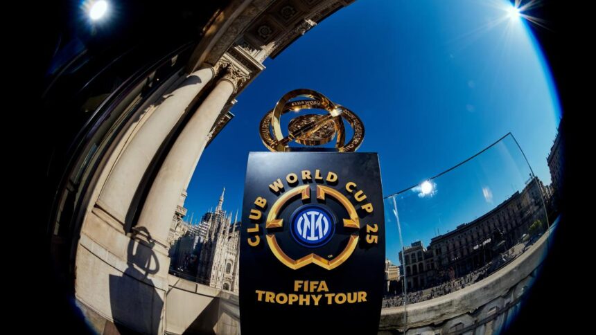 Mondiale per club, l'Inter presenta il trofeo: "Noi il made in Italy in prima fascia"
