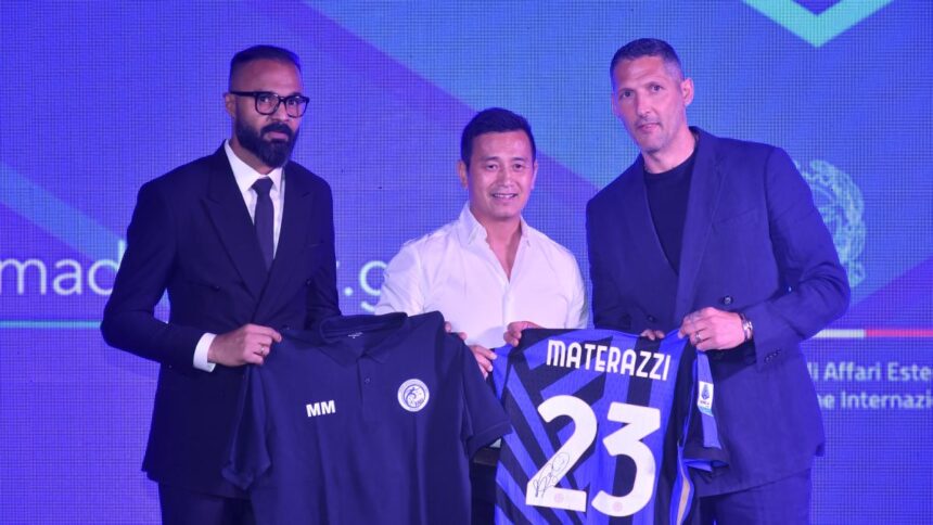 Materazzi protagonista in India con la Lega Serie A