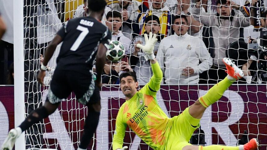 Real-Arsenal, Courtois su Joselu e le scuse cult della storia del calcio