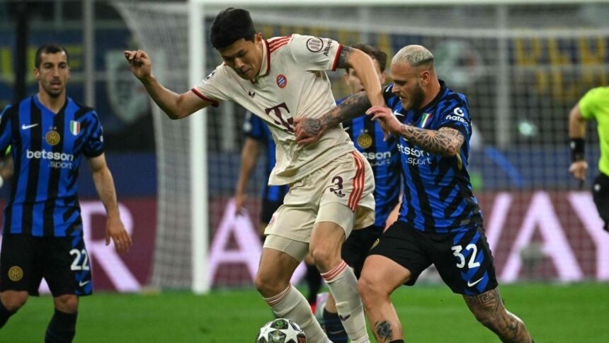 Inter-Bayern, il vento condiziona la partita