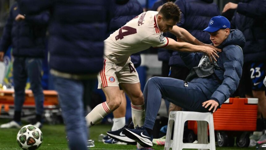 Inter-Bayern, Stanisic spinge il raccattapalle. Il post di scuse