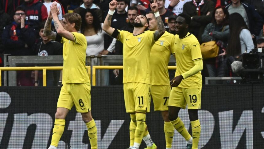 Genoa-Lazio 0-2, gol di Castellanos e Dia