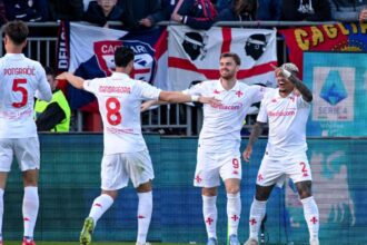 Cagliari-Fiorentina 1-2: Piccoli, Gosens e Beltran