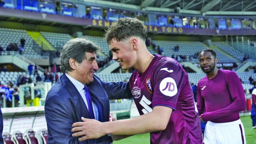 Torino, Cairo: "Che bello vedere in campo i nostri giovani"