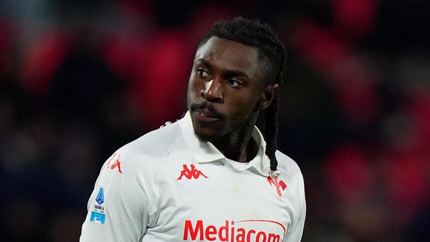 Fiorentina, Kean out anche contro l'Empoli: rientra in Conference?