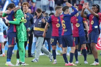 Ansu Fati impazzisce a fine gara