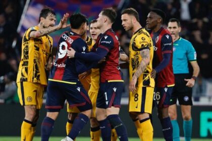 Lautaro e compagni accerchiano Colombo, Arnautovic litiga con Beukema