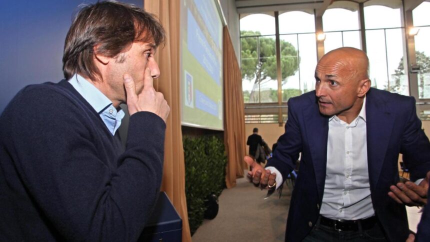 Napoli, le differenze fra Spalletti e Conte