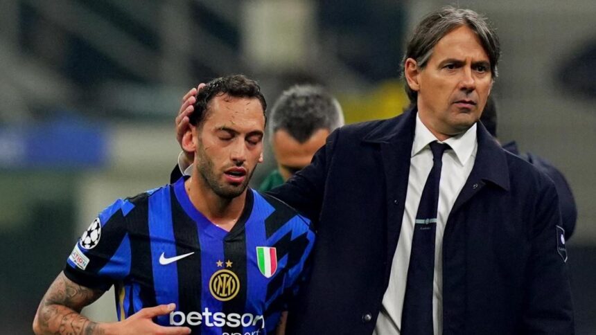 Inchiesta ultras: un turno a Calhanoglu e Inzaghi, multe per Inter e Milan