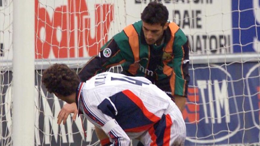 Valtolina preso a pugni in Venezia-Cagliari. Serie A noir di Zara