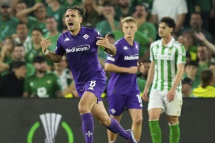 Betis-Fiorentina 2-1, gol di Ezzalzouli, Antony e Ranieri