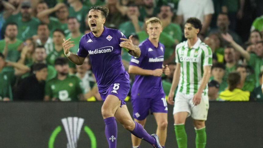 Betis-Fiorentina 2-1, gol di Ezzalzouli, Antony e Ranieri