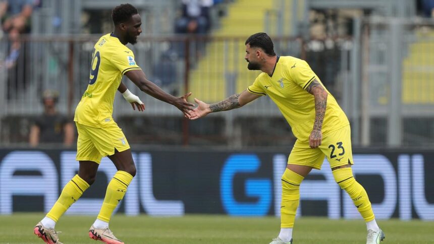 Empoli-Lazio 0-1: gol di Dia