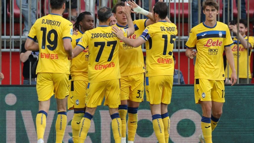 Monza-Atalanta 0-4, De Ketelaere (2), Lookman,Brescianini