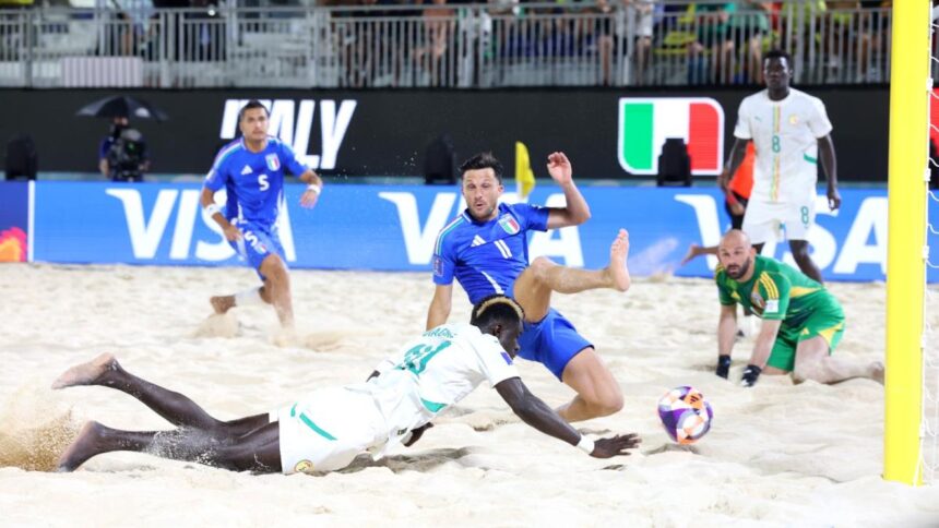 Beach soccer, quarti Mondiale: Italia eliminata dal Senegal