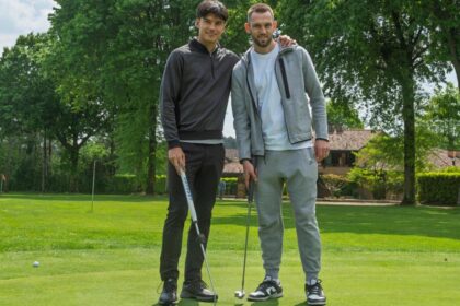 Dal calcio al golf: De Vrij e Correa sul green della Pinetina